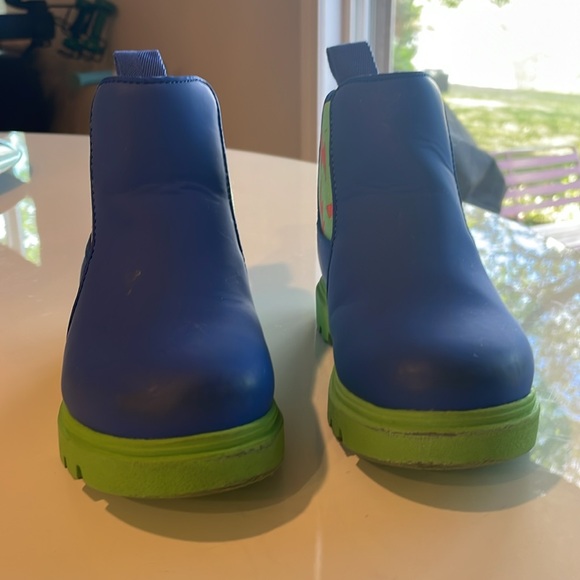 Native Blue-Green Lightning Rainboots - Picture 2 of 7